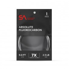 Scientific Anglers Absolute Fluorocarbon Tapered Leaders, 9'